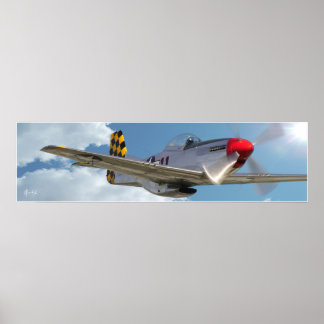 ‚P-51D Mustang‘ Poster