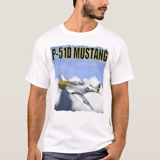 P-51D MUSTANG T-Shirt (Vorderseite)