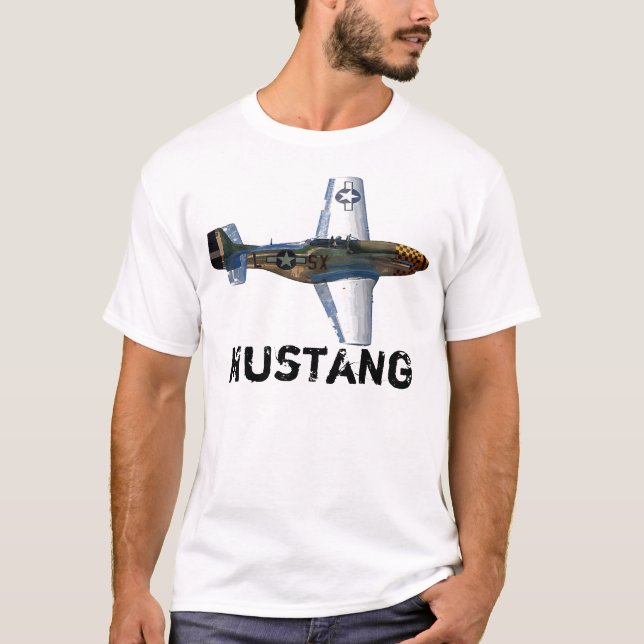 P-51D Mustang T-Shirt (Vorderseite)