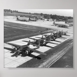 P-61 Schwarze Witwen Poster