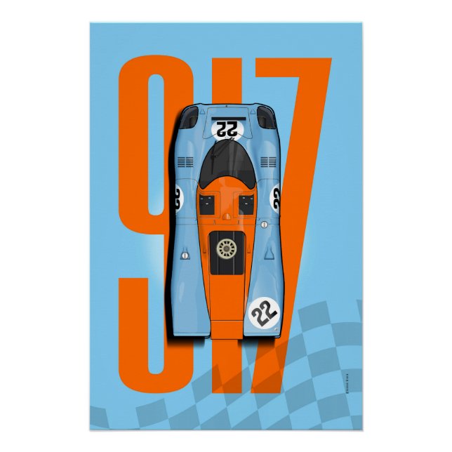 P 917 No.22 Top Tribute Poster (Vorderseite)