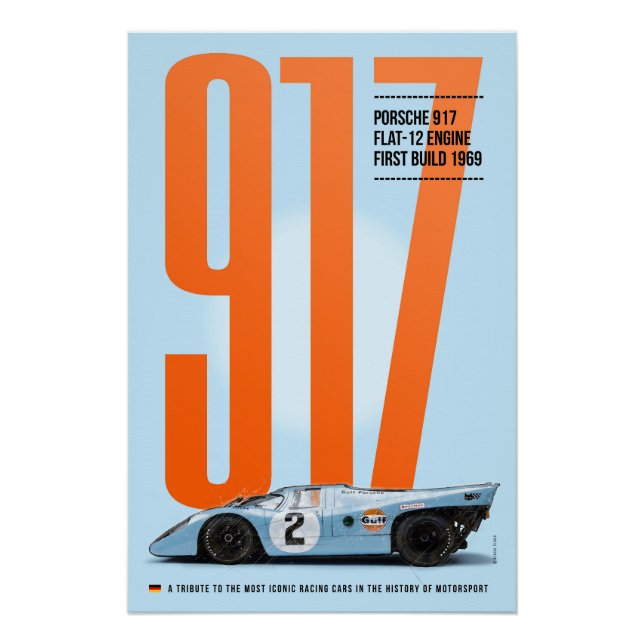 P 917 Tribute Poster (Vorderseite)