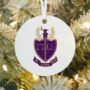 P.A.D. Wappen Ornament Aus Metall