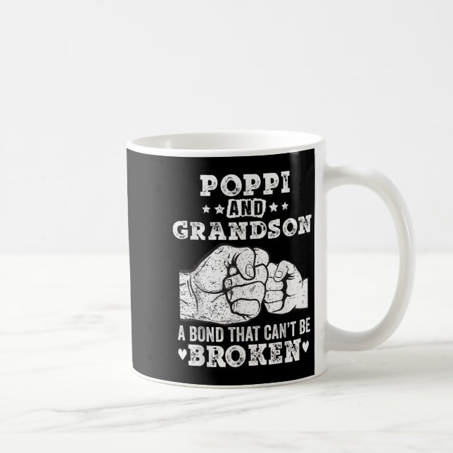 P And Grandson A Bond That Cant Be Broken Grandpa  Kaffeetasse (Rechts)