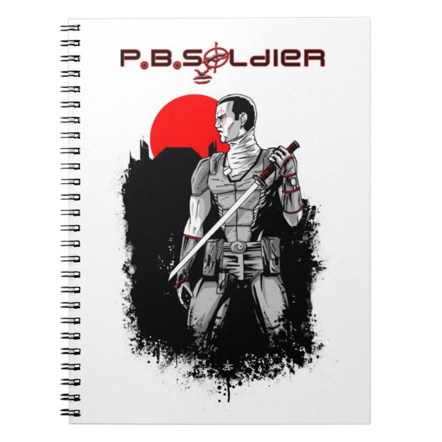 P.B.Soldier Notizbuch Notizblock (Vorderseite)
