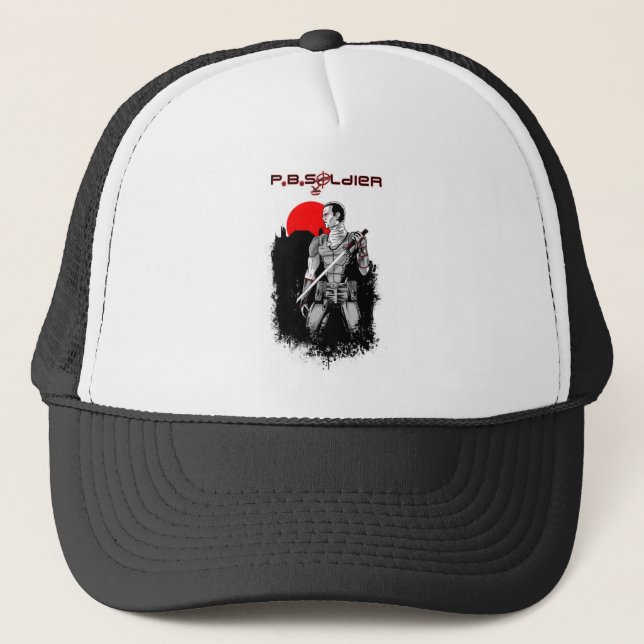 P.B.Soldier Truckerkappe (Vorderseite)
