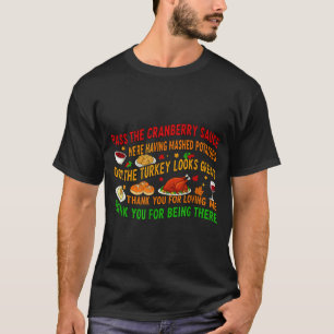 P Die Cranberry-Sauce-Püree-Kartoffeln T-Shirt