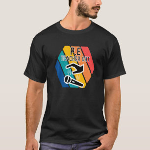 P E-Lehrer aus meinem Drop-End-Schule physische Ed T-Shirt