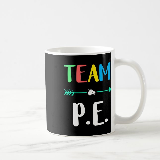 P.e. Schullehrer Pe Teacher Strong Physical Tea Kaffeetasse (Rechts)