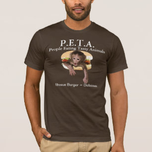 P.E.T.A. Leute, die geschmackvolle Tiere essen T-Shirt