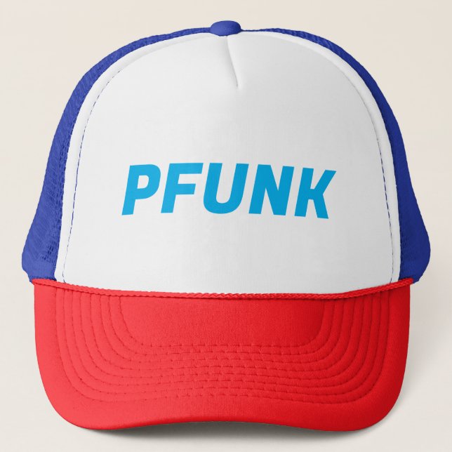 P FUNK TRUCKER HAT TRUCKERKAPPE (Vorderseite)