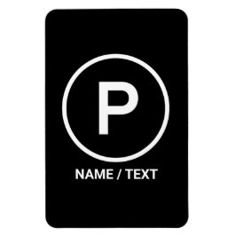 P für Paleo Ernährung natürlich keine Körner mager Magnet