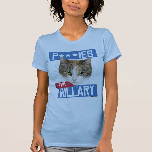 P *** IES FÜR HILLARY T-Shirt (Vorderseite)