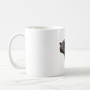 P is for Pot Bellied Pig.Pot-Bellied Pig Illustrat Kaffeetasse