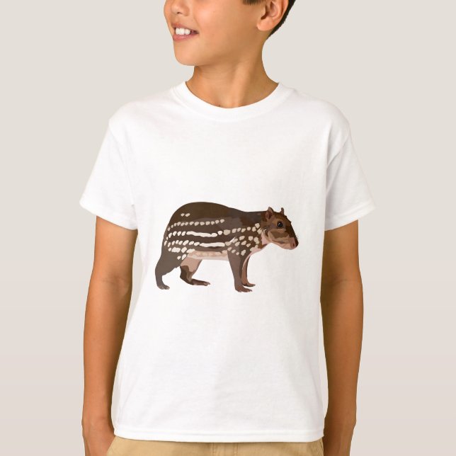 P ist für Paca T-Shirt (Vorderseite)