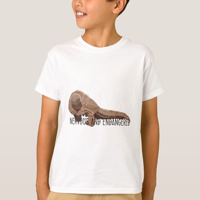 P ist für Pangolin T-Shirt (Vorderseite)