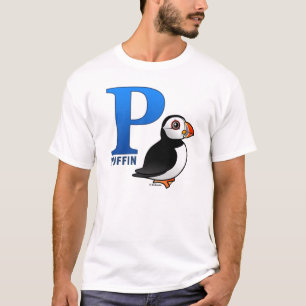 P ist für Papageientaucher T-Shirt