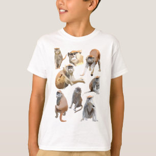P ist für Patas Monkey T-Shirt