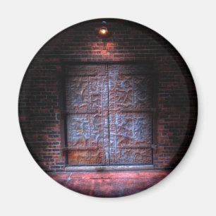 P ist für Patina Magnet