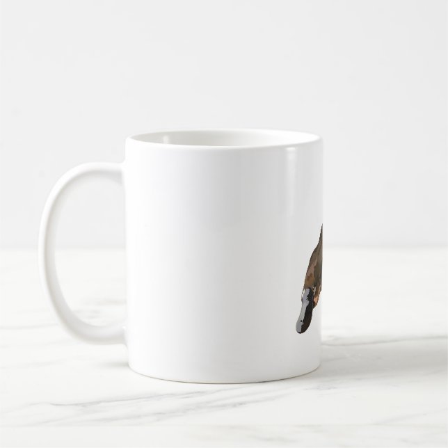 P ist für Platypus Kaffeetasse (Links)