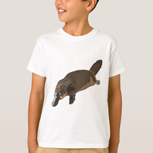 P ist für Platypus T-Shirt (Vorderseite)