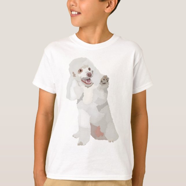 P ist für Poodle T-Shirt (Vorderseite)