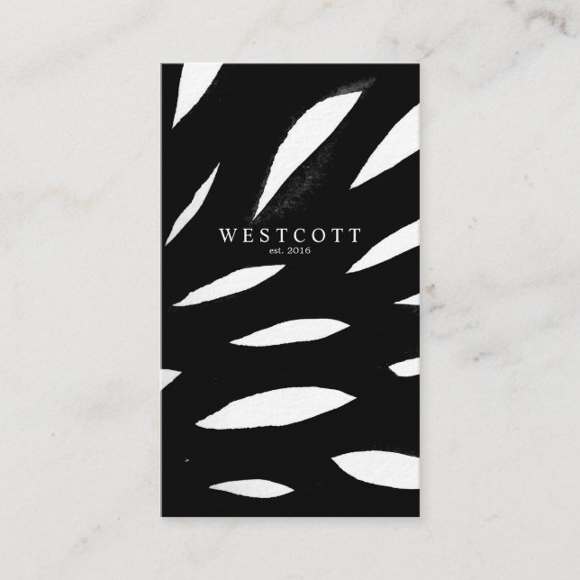 P L U M E VISITENKARTE (Vorderseite)