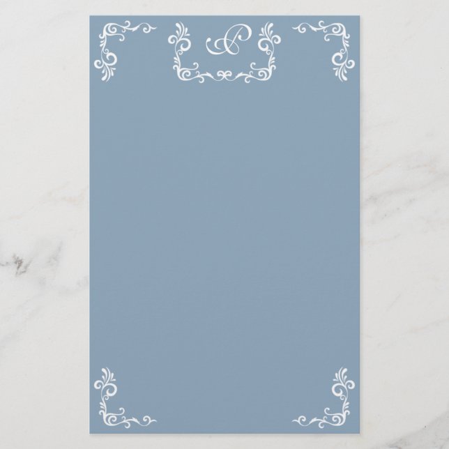 P: Monogram P Greece Goddess Stationery Briefpapier (Vorderseite)