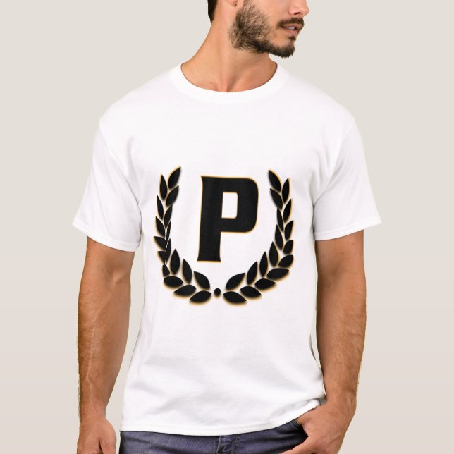 P MONOGRAMM T-Shirt (Vorderseite)