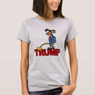 P ON TRUMP - Demokraten - Anti-Trump-Design - - Po T-Shirt