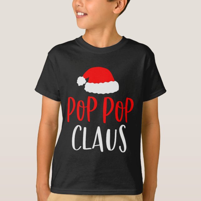 P P Claus Shirt Funny Christmas Pajamas Pjs Grandp (Vorderseite)