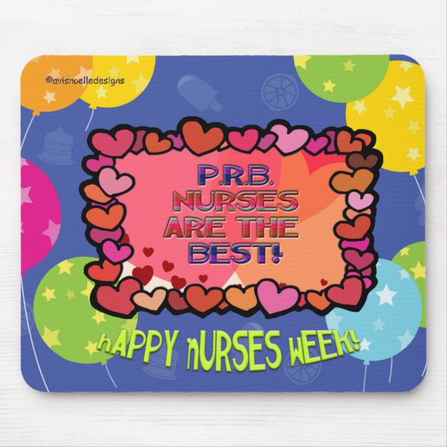 P.R.B. Krankenpfleger Mousepad (Vorne)