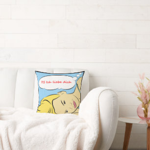 P.S. I Liebe Sie in Deutsch, P.S. Ich Liebe Dich Kissen