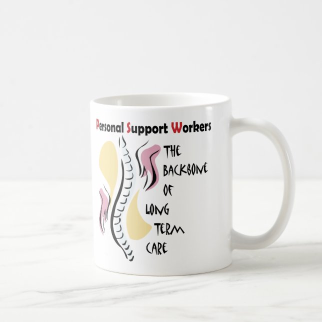 P.S.W. das Rückgrat Tasse (Rechts)