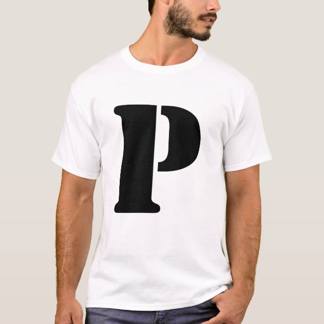 P T-Shirt (Vorderseite)