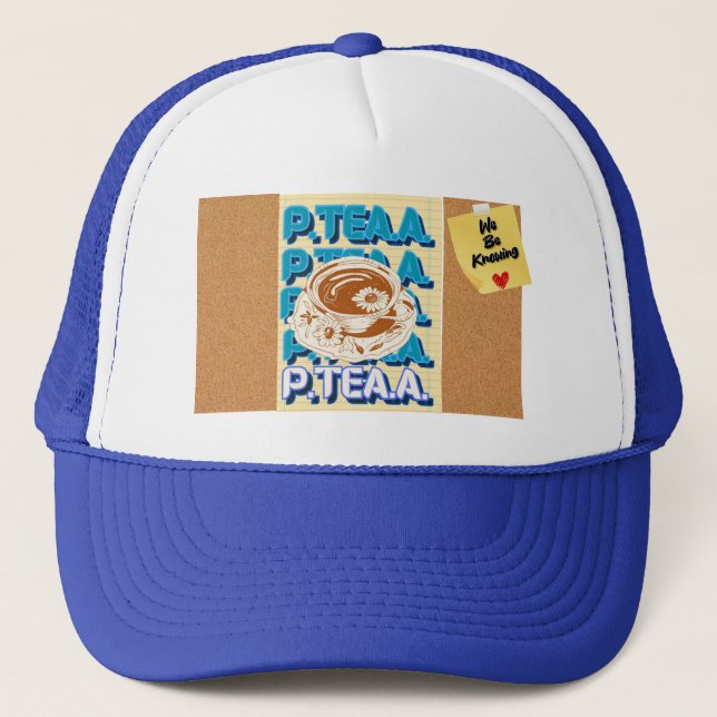 P-Tea-A-Trucker-Cap Truckerkappe (Vorderseite)