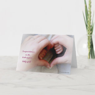 © P Wherrell Baby Mütterbaby Händen Herz Karte