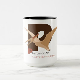 P wie Pteranodon-Tasse Tasse