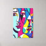 PA_003 Abstrakter Pop Art Leinwanddruck<br><div class="desc">Genießen Sie ein Abstraktes Portrait Pop Art Canvas Print in Ihrem Zimmer.</div>