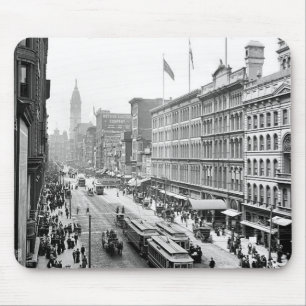 PA 1904 Markt-St.-Philadelphia. Mousepad