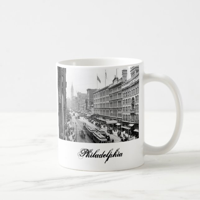PA 1904 Markt-St.-Philadelphia. Tasse (Rechts)