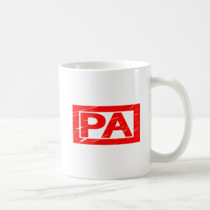 Pa Briefmarke Kaffeetasse