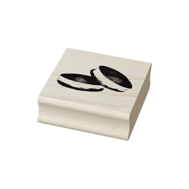 PA Dutch Chocolate Whoopie Pies Dessert Briefmarke Gummistempel (Stempel)