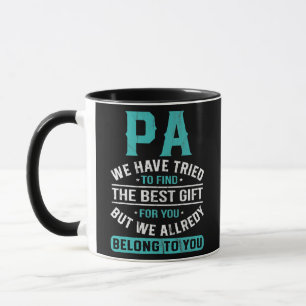 Pa haben wir versucht, die besten Geschenke Vateri Tasse