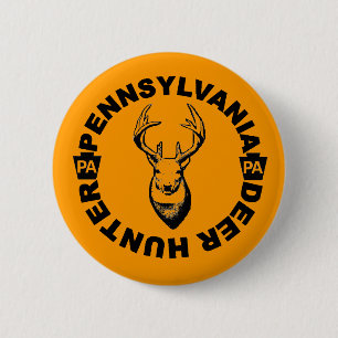 PA. Hirschjäger-Button Button