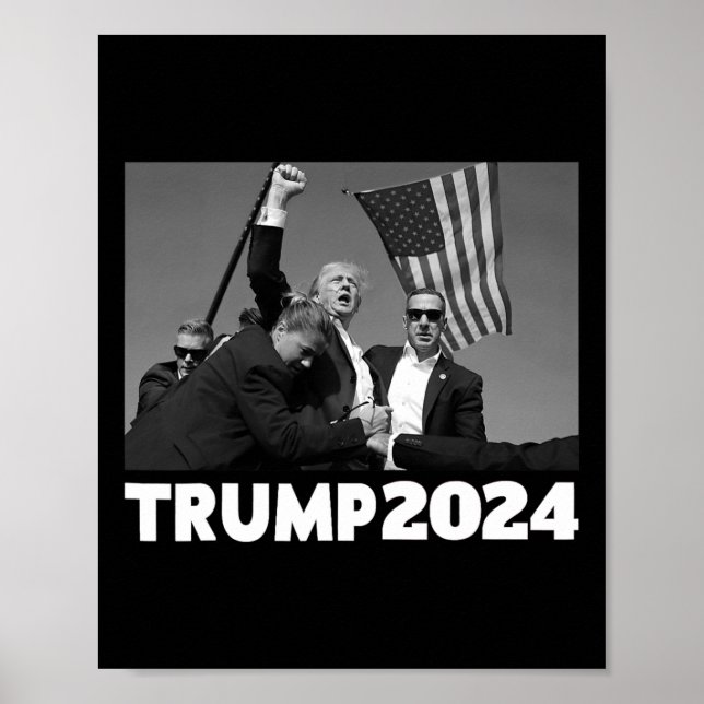 Pa Kundgebung Pennsylvania Kundgebung Trump 2024 2 Poster (Vorne)