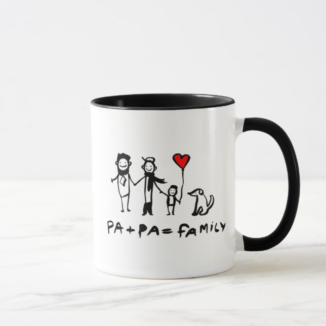 Pa + Pa = Familie Tasse (Rechts)
