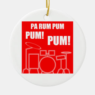PA-Rum Pum Pum Pum Keramikornament