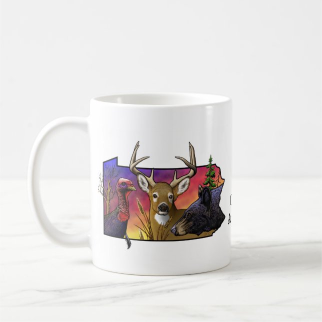 PA-Spiel-Tiere Kaffeetasse (Links)