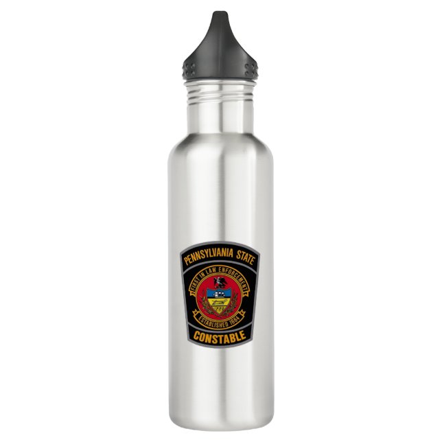 PA State Constable Water Bottle Edelstahlflasche (Links)